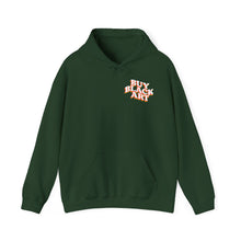 Load image into Gallery viewer, BUY BLACK ART HOODIE - FOREST GREEN