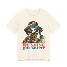 Load image into Gallery viewer, WE SHINE DIFFERENT - Black Girl Art Show Official Show Tee