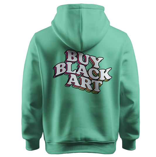 Buy Black Art Hoodie TEAL | LIVE SHOW