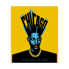Load image into Gallery viewer, BLACK BOY ART SHOW CHICAGO POSTER
