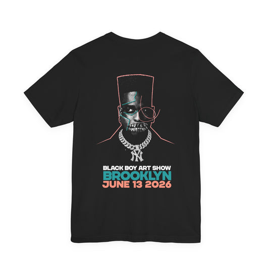 BLACK BOY ART SHOW BROOKLYN - Official Black Boy Art Show Tee