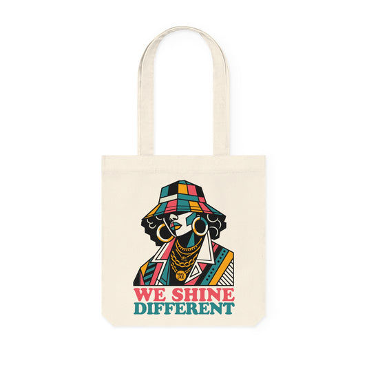 WE SHINE DIFFERENT -Official Black Girl Art Show Tote Bag Tote Bag | LIVE SHOW