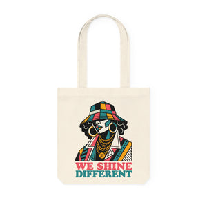 WE SHINE DIFFERENT -Official Black Girl Art Show Tote Bag