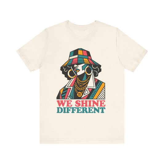 WE SHINE DIFFERENT - Black Girl Art Show Official Show Tee | LIVE SHOW