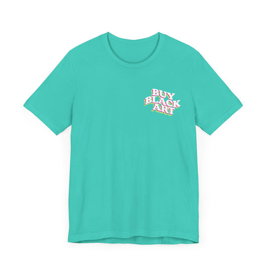 BUY BLACK ART TEE - TEAL | LIVE SHOW