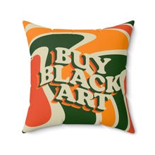 Load image into Gallery viewer, Buy Black Art Pillow - Retro
