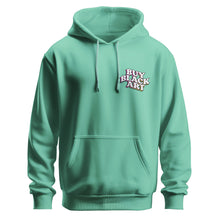 Load image into Gallery viewer, Buy Black Art Hoodie TEAL | LIVE SHOW
