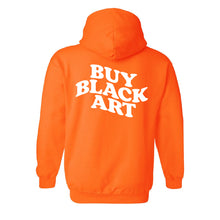Load image into Gallery viewer, Buy Black Art Hoodie - Tangerine | SHOW
