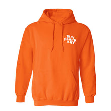Load image into Gallery viewer, Buy Black Art Hoodie - Tangerine | SHOW
