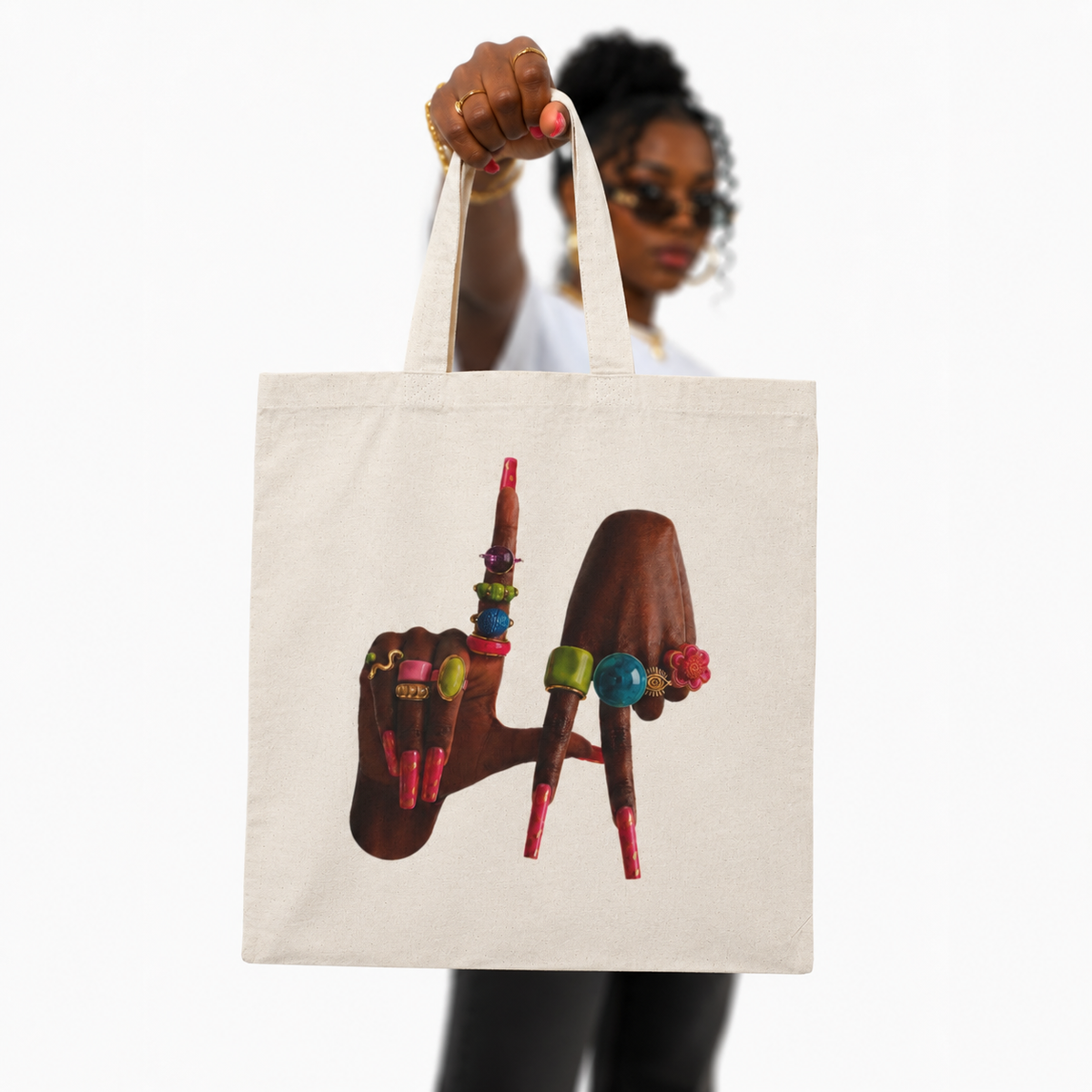Black Girl Art Show Los Angeles  Tote